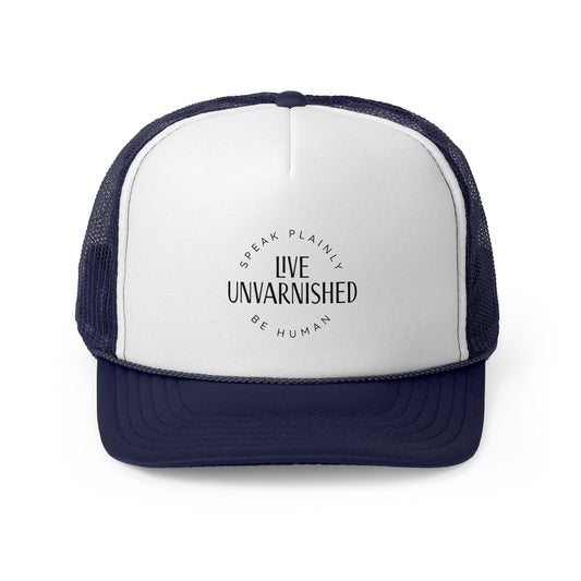 Trucker Cap Classic Live Unvarnished Logo