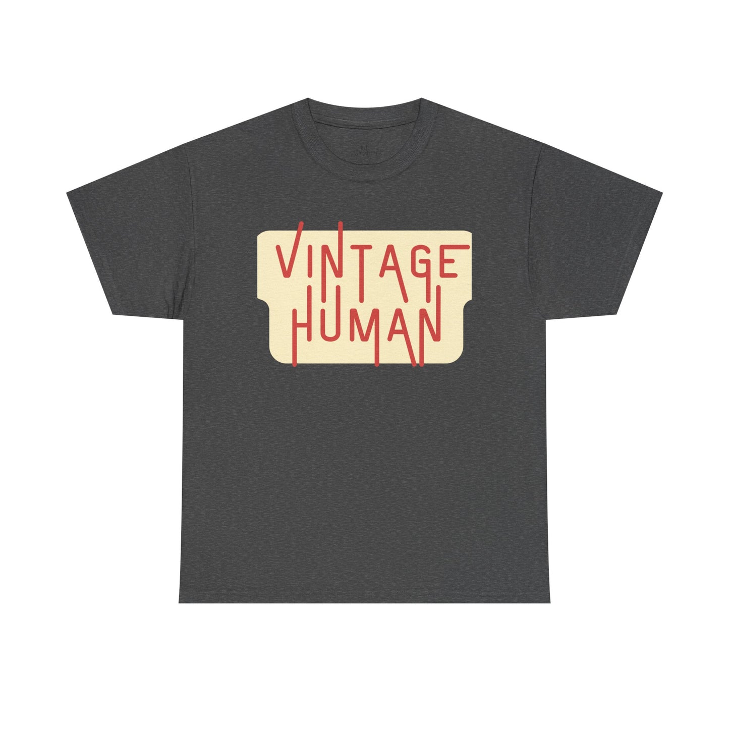 Vintage Human T-Shirt w/ Background