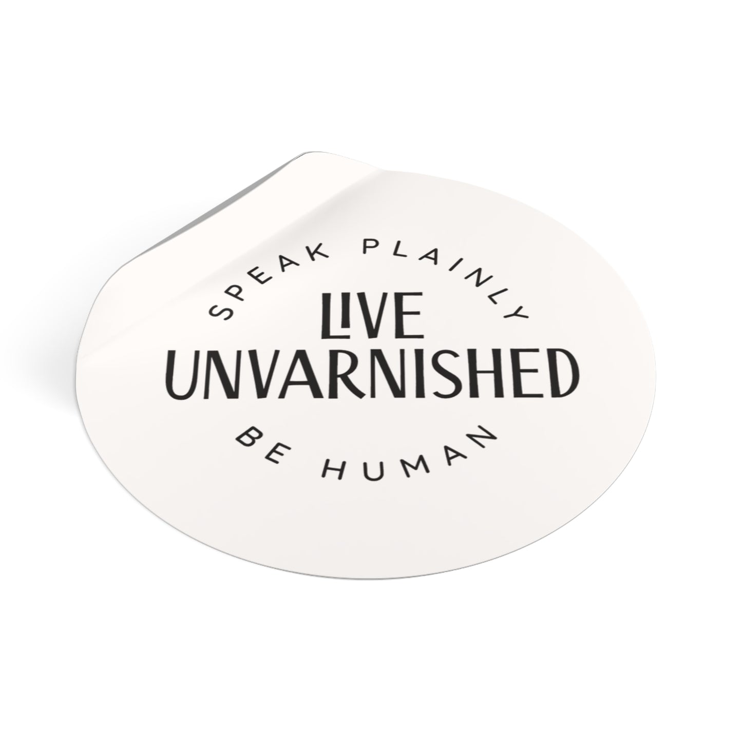 Live Unvarnished Classic Logo