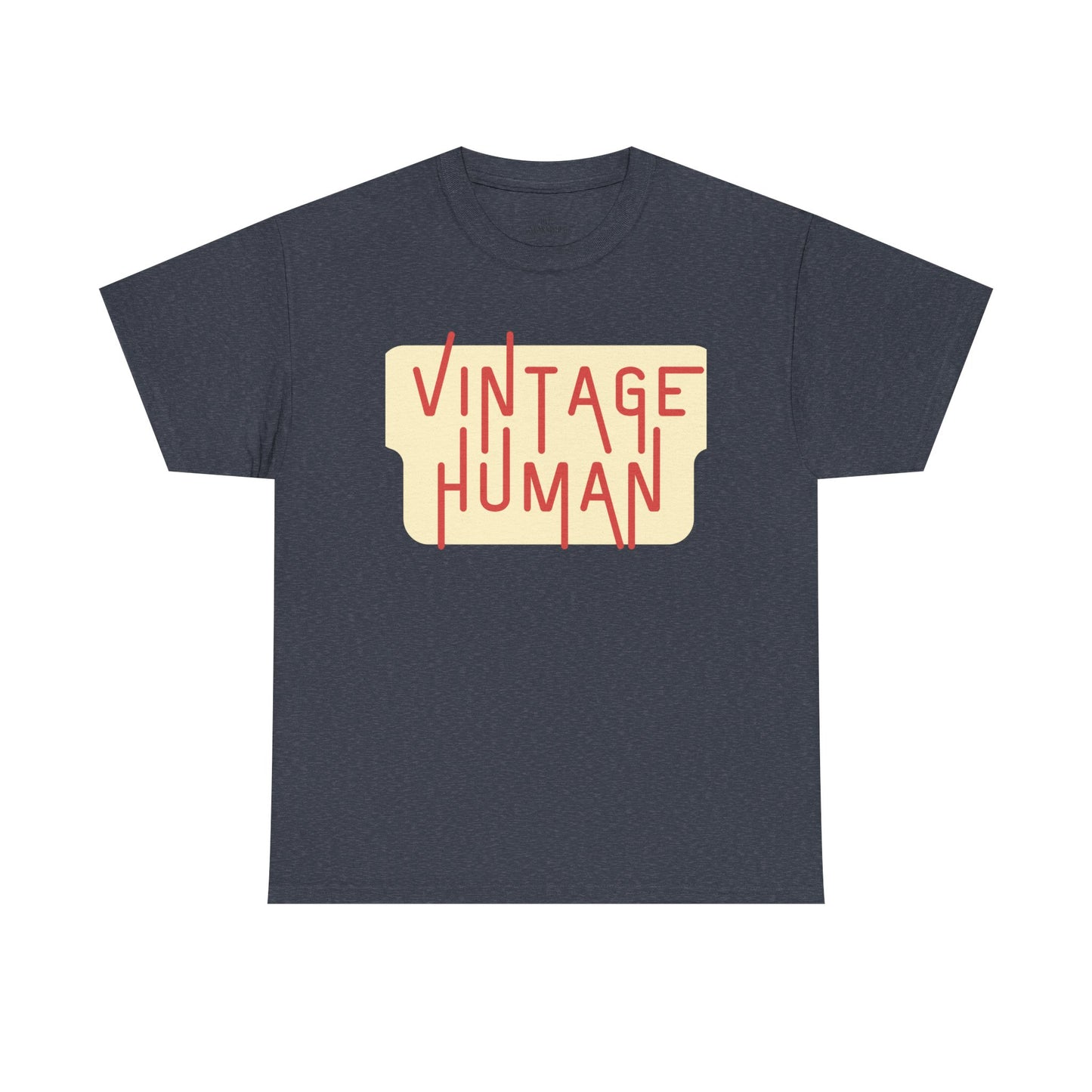 Vintage Human T-Shirt w/ Background