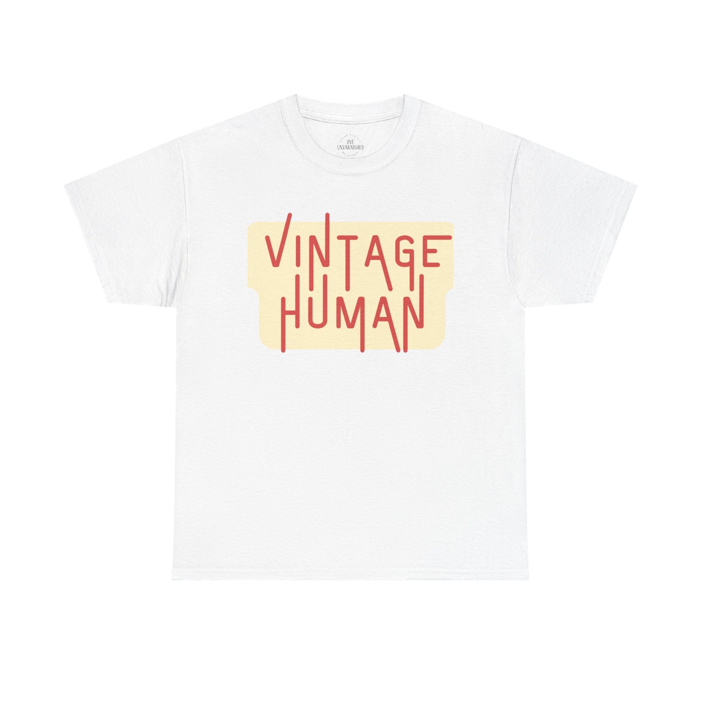 Vintage Human T-Shirt w/ Background