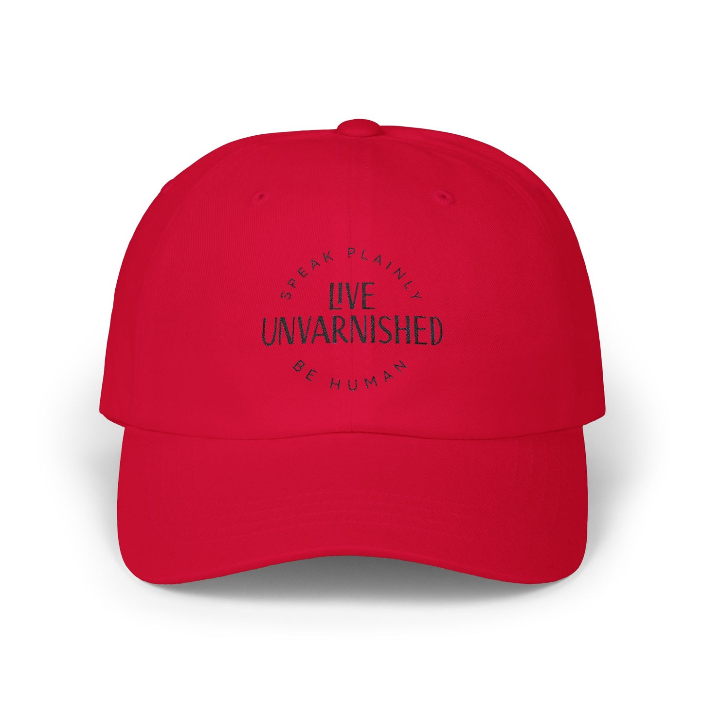 Classic Live Unvarnished Logo (Black Logo)