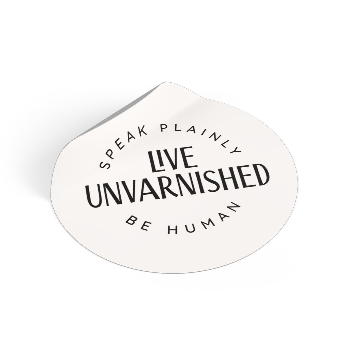 Live Unvarnished Classic Logo