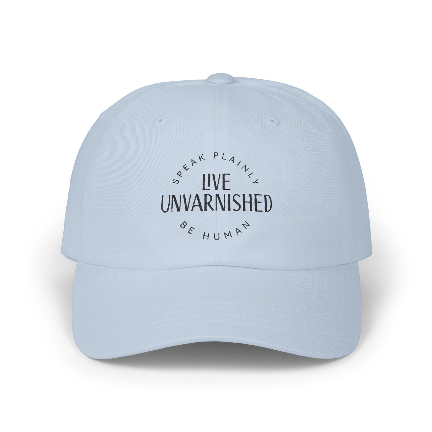 Classic Live Unvarnished Logo (Black Logo)