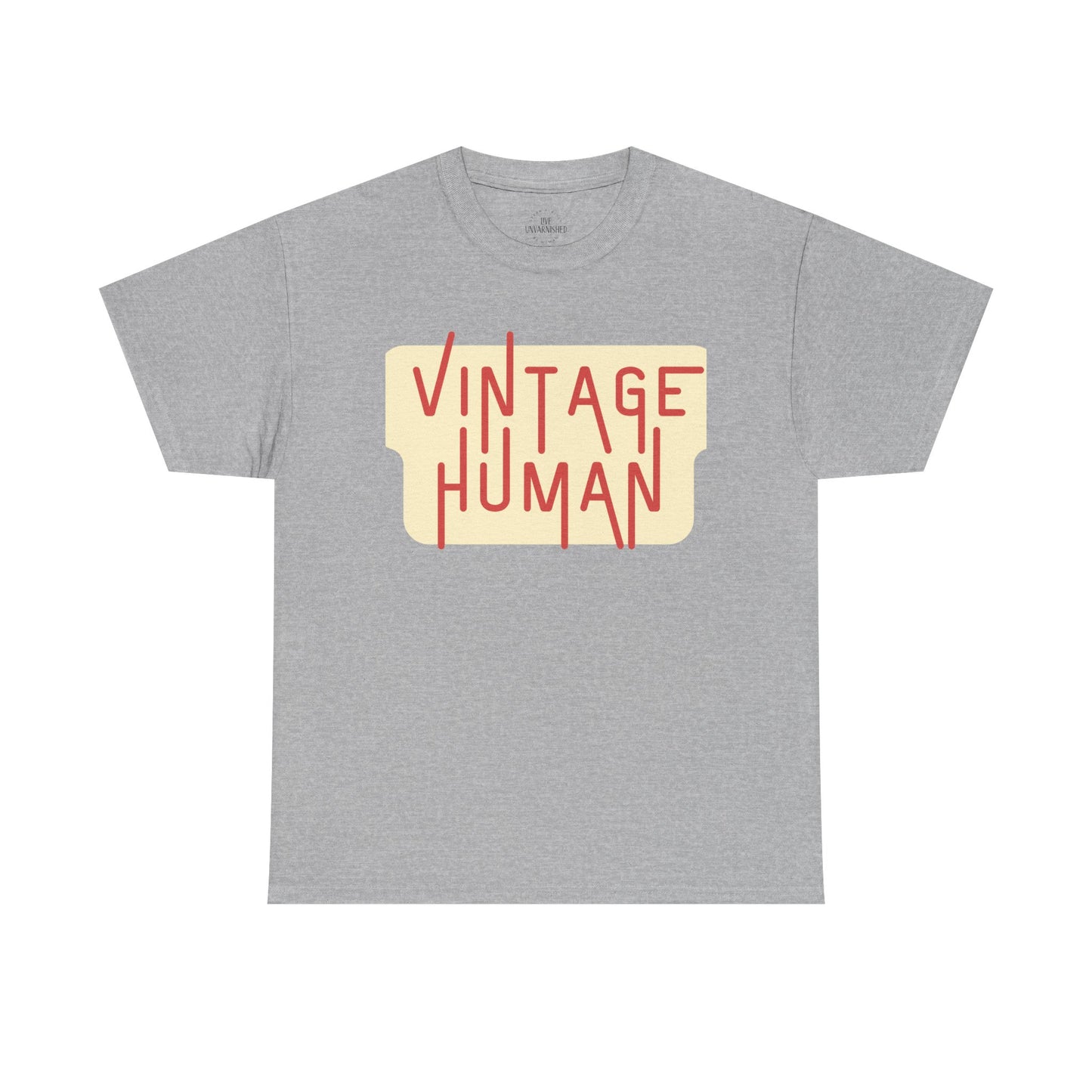 Vintage Human T-Shirt w/ Background