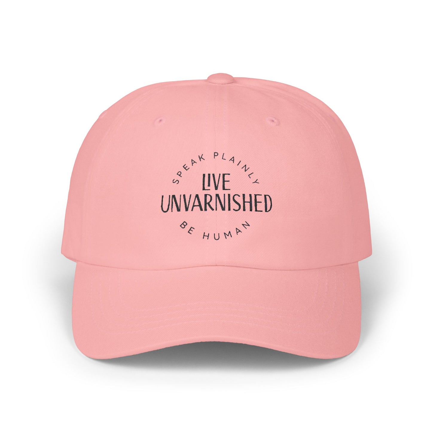 Classic Live Unvarnished Logo (Black Logo)