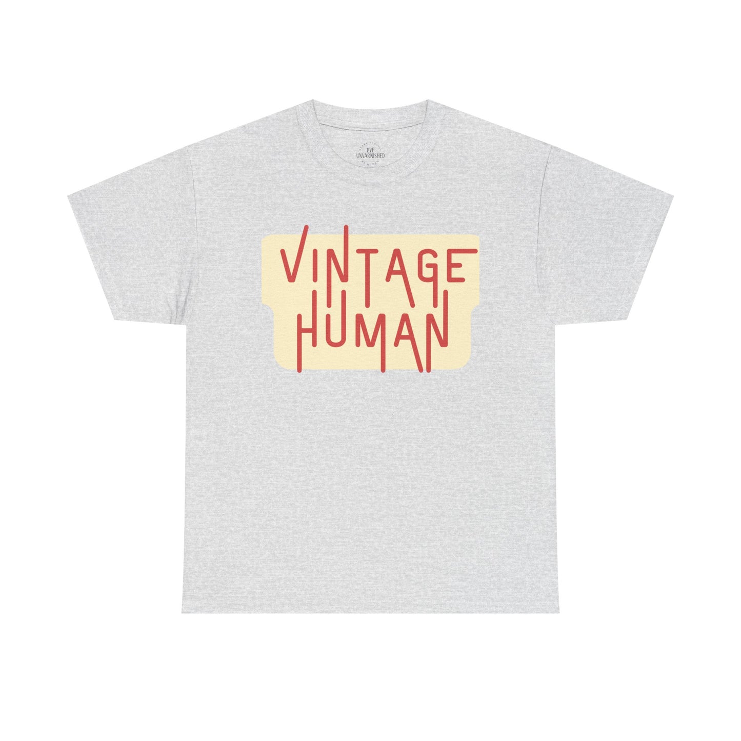 Vintage Human T-Shirt w/ Background