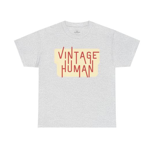 Vintage Human T-Shirt w/ Background