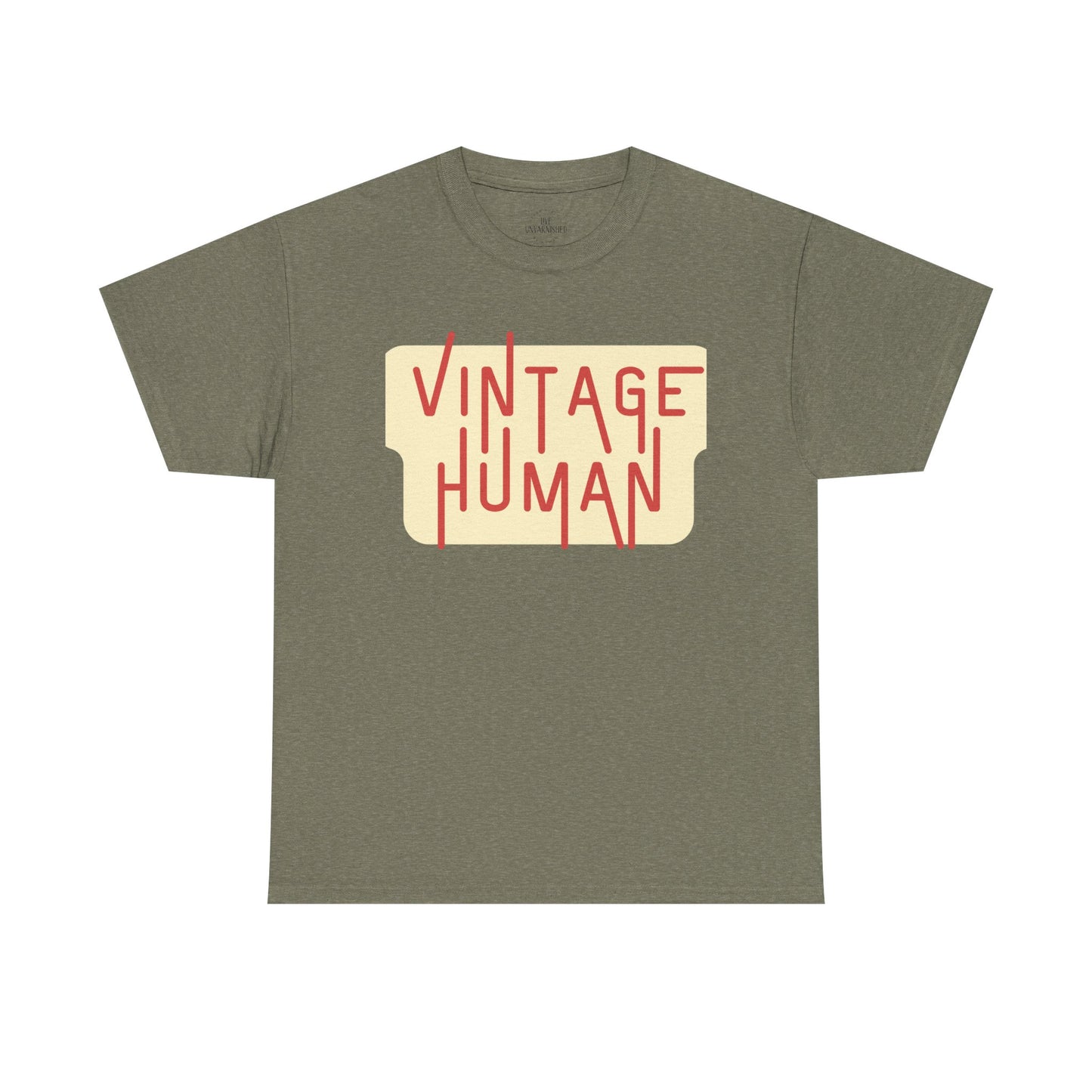 Vintage Human T-Shirt w/ Background
