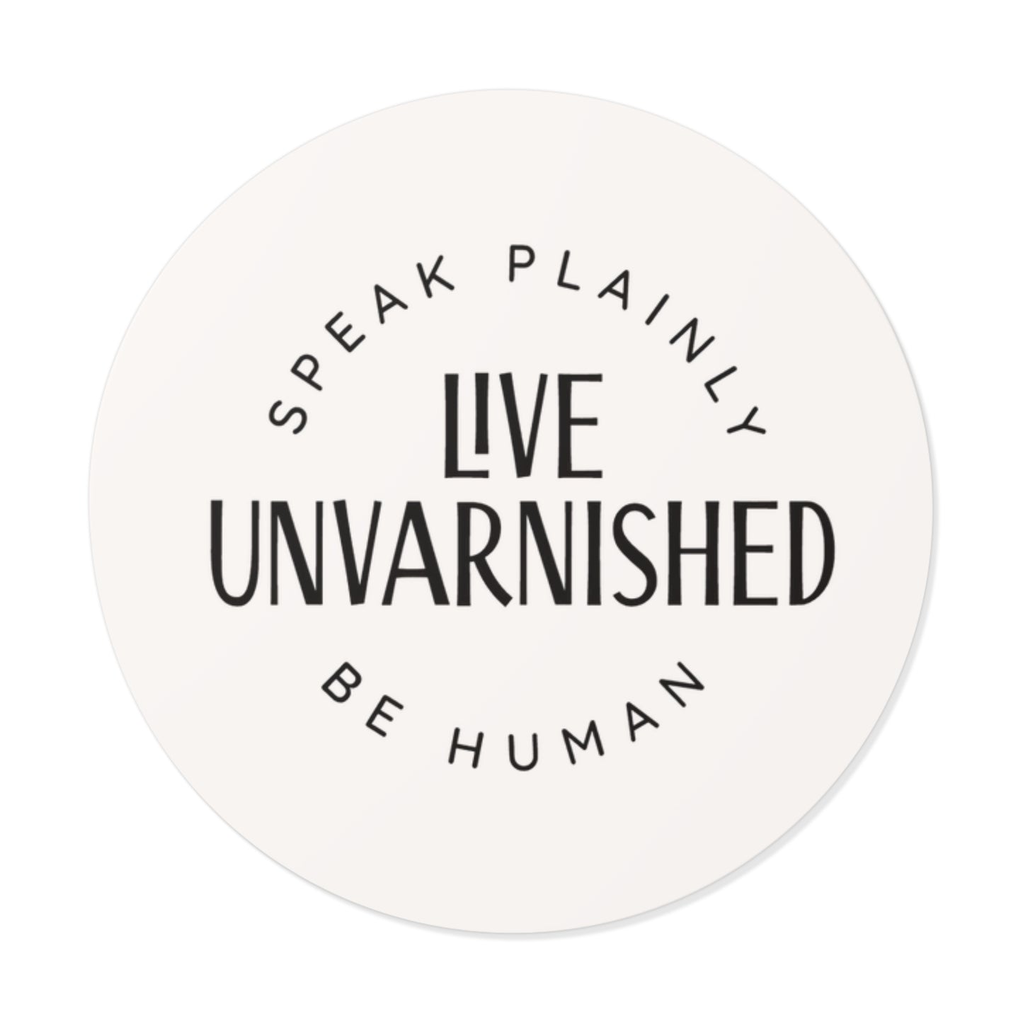 Live Unvarnished Classic Logo