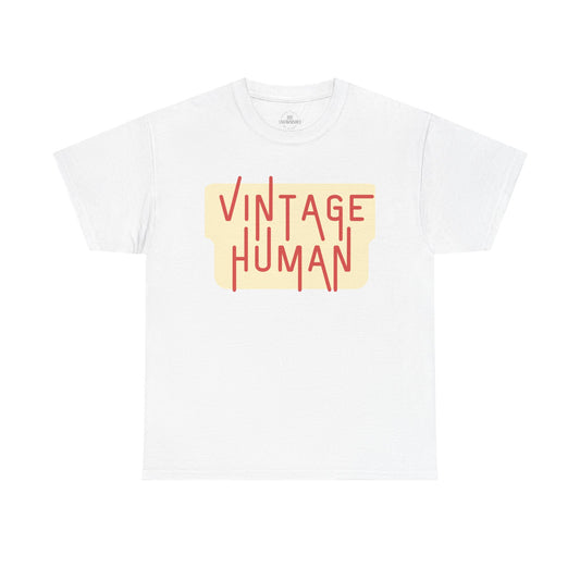 Vintage Human T-Shirt w/ Background